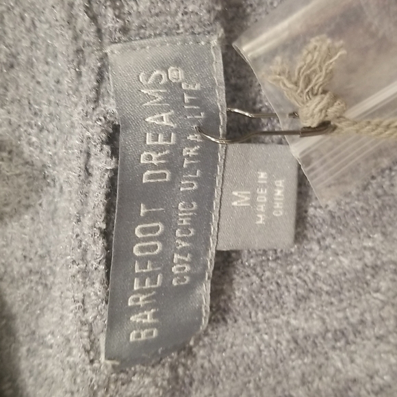 💕BAREFOOT DREAMS💕 CozyChic Open Cardigan ~ Dusk Blue Medium M NWT - Picture 12 of 12